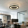Smart loftlampe med ventilator – Loftventilator med app og fjernbetjening - 4800 lumen - Billede 5