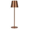 Trådløs Bordlampe - USB-C - 3 LED Lysfarver - Til Indendørs og Udendørs Brug - Sæt med 2 - Bronze