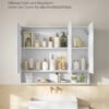 Medicinskabsspejl, Cloud White - Billede 3