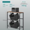 Drikkekassestativ 2-lags 6-lags opbevaringsstativ til drikkevarer, hver etage 150 kg - Billede 4