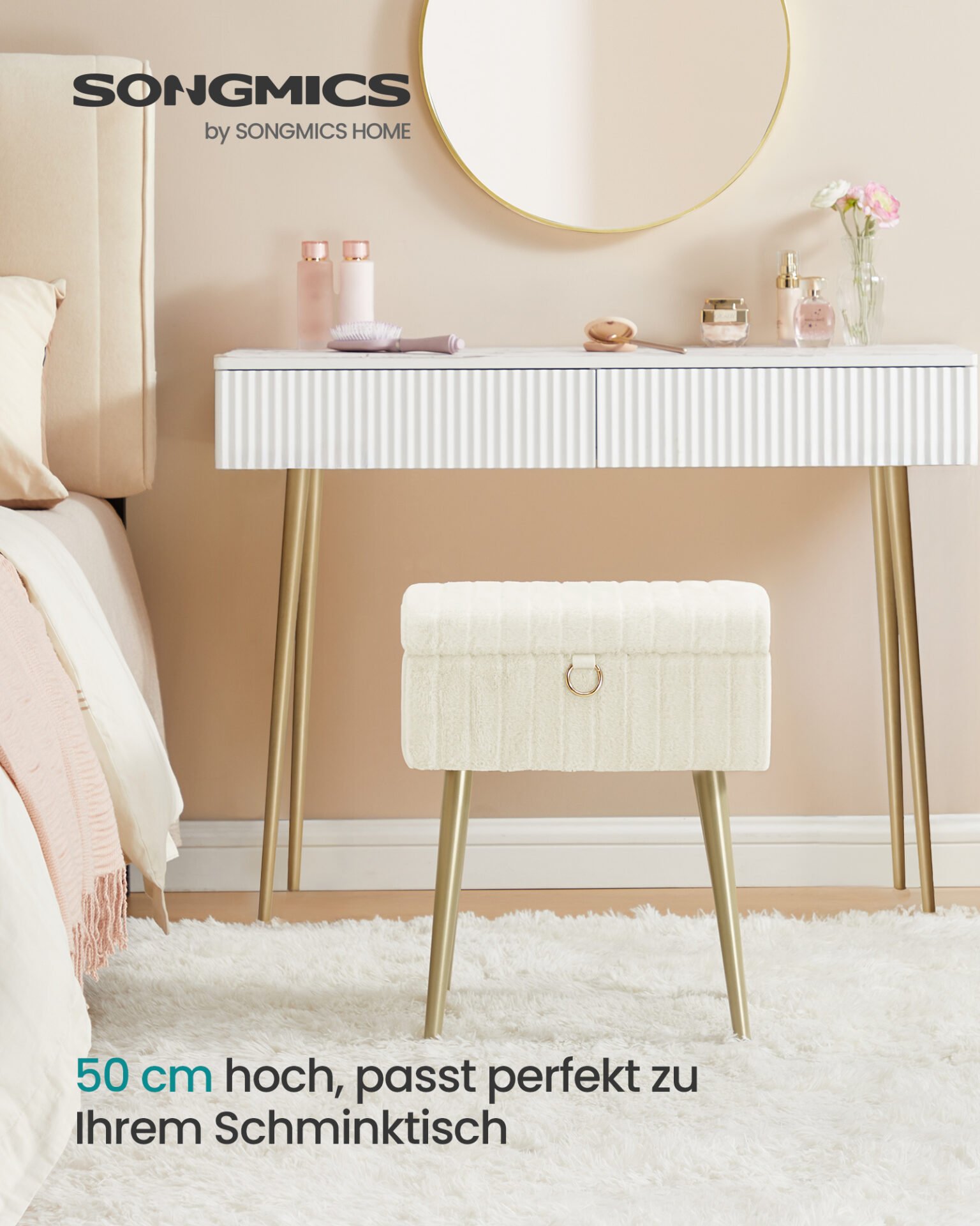Toiletbordsstol