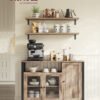 Opbevaringsskab, skænk, buffetbord, 33 x 110 x 75 cm, industriel stil - Billede 2