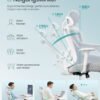 Ergonomisk kontorstol, skrivebordsstol, computerstol - Billede 3