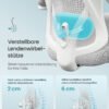Ergonomisk kontorstol, skrivebordsstol, computerstol - Billede 4