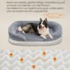 Stor ortopædisk hundesofa, 91 x 68 x 18 cm - Billede 2