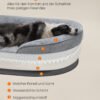 Stor ortopædisk hundesofa, 91 x 68 x 18 cm - Billede 4
