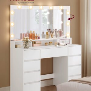 Stort toiletbord