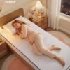 VASAGLE Mattress, 90 x 200 cm, Single Gel Memory Foam Mattress, Medium Firm, H3, 7-Zone Support, Breathable, Removable, Machine-Washable Cover, 16 cm Thick, White RMZ112W101 - Billede 6