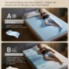 VASAGLE Mattress, 140 x 200 cm, Double Mattress made of Gel Memory Foam, Medium Firm, H3, 7-Zone Support, Breathable, Removable, Machine-Washable Cover, 16 cm Thick, White RMZ114W101 - Billede 3
