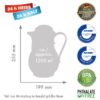 Thermoscannan ROTPUNKT 830 1,2 L (1) (1) (1) - Billede 2