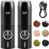 Elektrisk Salt-, Pepparkvarn, Batteri-, Usb-laddning, Set Ohm 2 - Billede 2