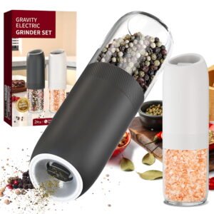 Promis MP37 DUO Elektrisk Salt- och Pepparkvarn - Set om 2