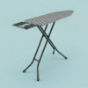 Strykbräda 120x38cm Promis PKD50 STAR solid med justerbar stabilitet - Billede 2