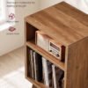 VASAGLE Side Table, Record Player Stand, Holds 160 Albums - Billede 5
