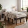 Enkeltsengestel 90 x 200 cm – Sengeramme i metal - Billede 4